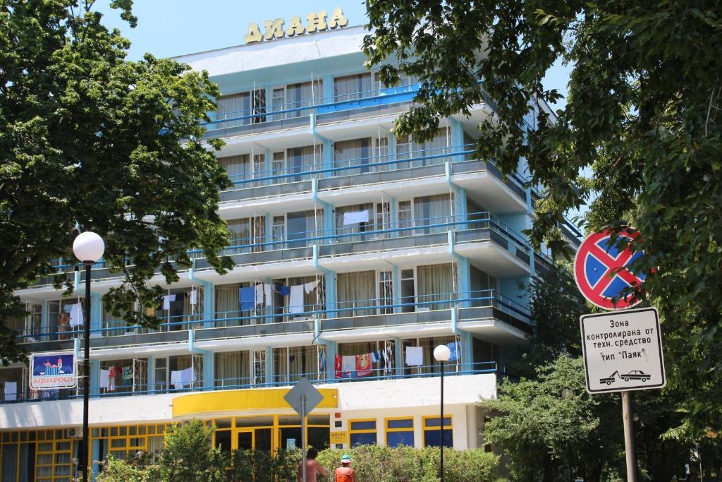 Diana Hotel Goldstrand Exterior foto